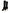 Black Stiletto Heels Mid Calf Boots Shoes