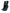 Black Floral Stretch Mid Calf Boots Shoes