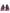 Pink Sorrento Crystals Low Top Sneakers Shoes