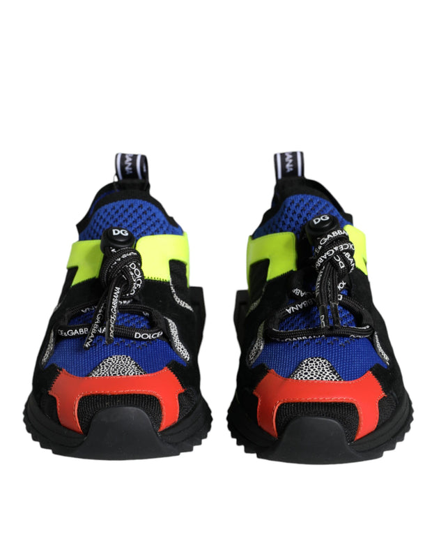 Multicolor Mesh Sorrento Trekking Sneakers Shoes