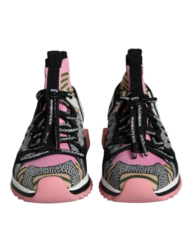 Multicolor Sorrento Socks Logo Sneakers Shoes