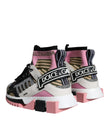 Multicolor Sorrento Socks Logo Sneakers Shoes