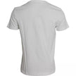 White Bandana Print Cotton Short Sleeves Men T-shirt