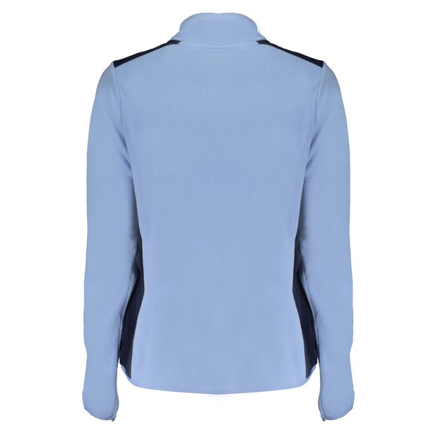 Light Blue Polyester Women Sweater