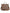 Brown Top Handle Jacquard Leather Logo Crossbody Tote Bag