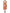 Multicolor Floral Sleeveless V-neck Midi Dress