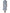 Light Blue Silver Jacquard A-line Midi Dress