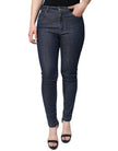 Dark Blue QUEEN Cotton Skinny Denim Jeans