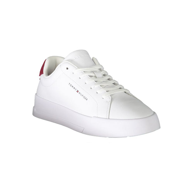 White Leather Men Sneaker