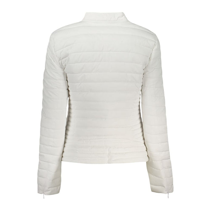 White Polyethylene Women Jacket