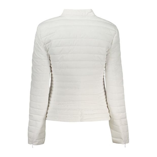 White Polyethylene Women Jacket