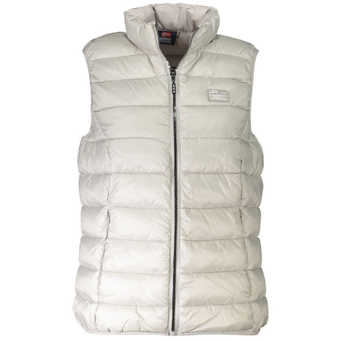 Silver Polyamide Women Jacket