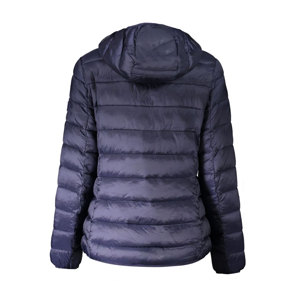 Blue Polyamide Women Jacket