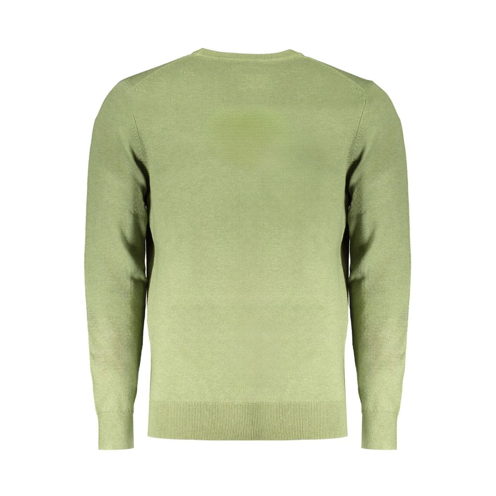 Green Wool Mens Sweater