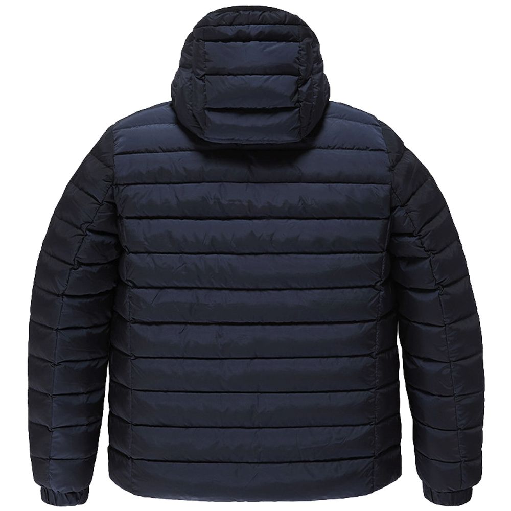 Blue Nylon Men's Jacket