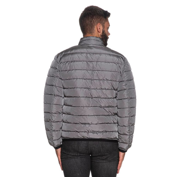 Gray Nylon Jacket