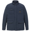 Blue Nylon Men's Jacket