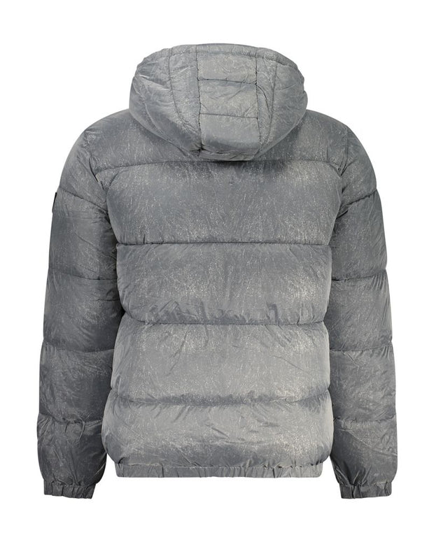 Gray Polyamide Jacket