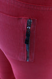 Radiant Red Super Slim Designer Jeans