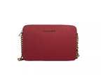 Jet Set Large East West Leather Crossbody Bag Light Berry Sorbet