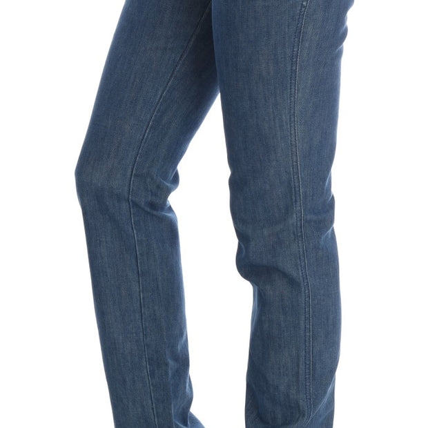 Super Slim Blue Wash Cotton Jeans