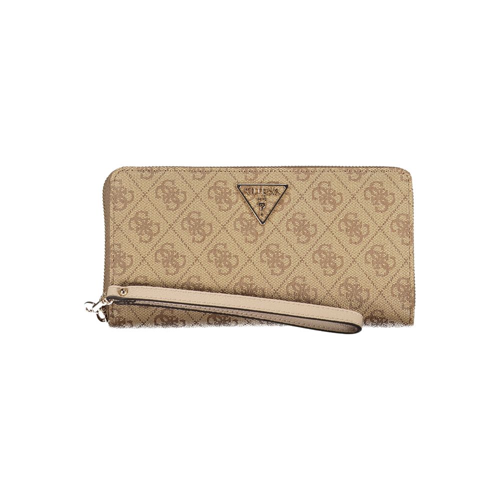 Beige Polyethylene Wallet