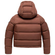 Brown Polyester Jackets & Coat