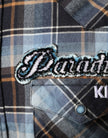 Multicolor Checkered Paradiso Patch Slim Fit Shirt