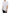 White Logo Embossed Cotton Crewneck T-shirt