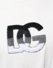 White Cotton DG Logo Print T-shirt