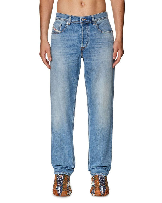 Blue Cotton Men Jeans