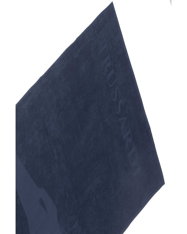 Blue Cotton Men's Beach Towel