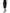 Black Viscose High Waist Pencil Cut Skirt
