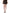 Brown Virgin Wool Mid Waist A-line Mini Skirt