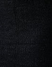 Black Virgin Wool Pencil Cut Midi Skirt