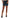 Blue Short striped Mini Denim Skirt