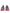 Pink Sorrento Crystals Low Top Sneakers Shoes