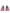Pink Sorrento Crystals Low Top Sneakers Shoes
