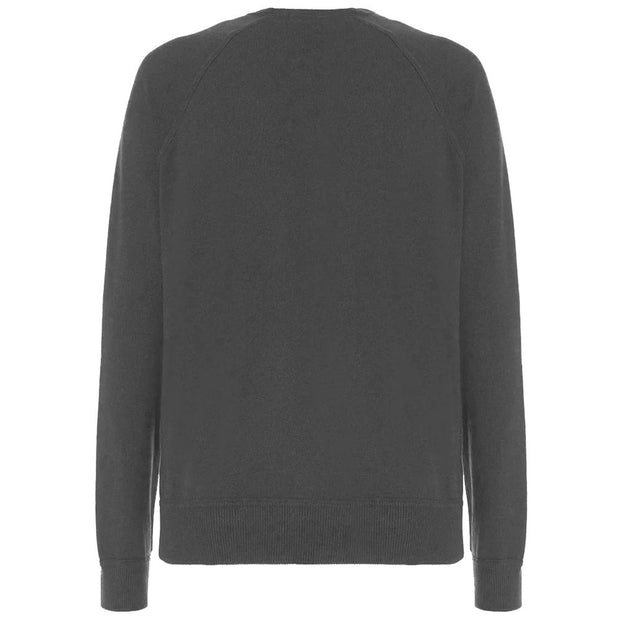 Gray Wool Men's Turtleneck Sweater