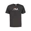 Black Cotton Men T-Shirt