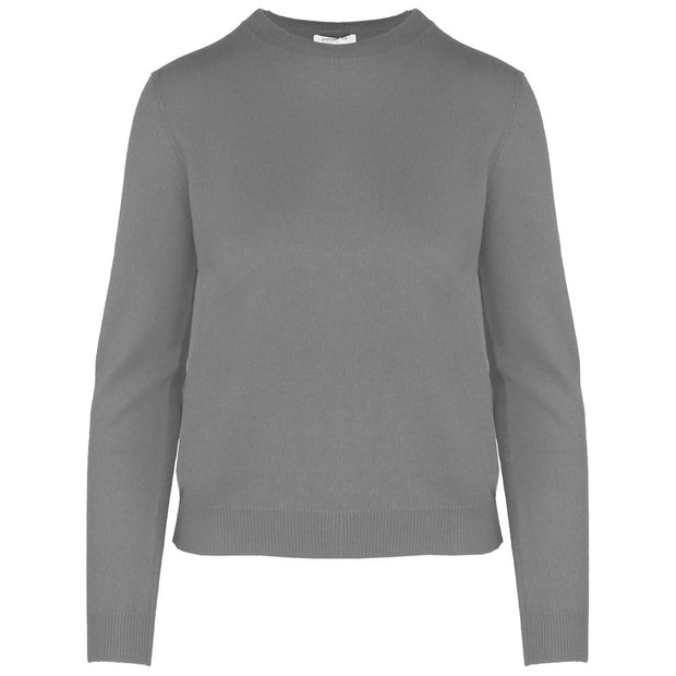 Gray Cashmere Women Sweater