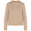 Brown Cashmere Women Sweater