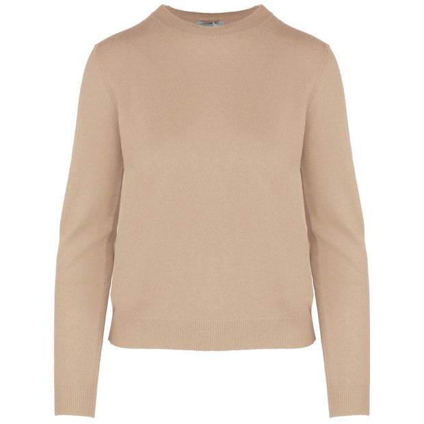 Brown Cashmere Women Sweater