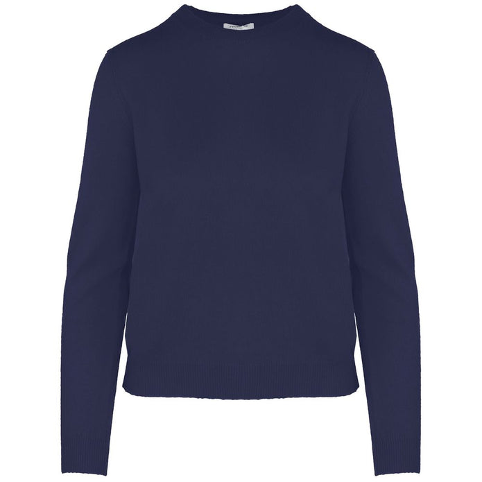 Blue Cashmere Women Sweater