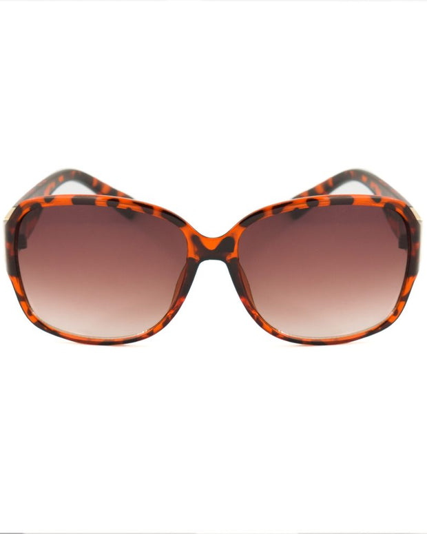 Brown Resin Sunglasses