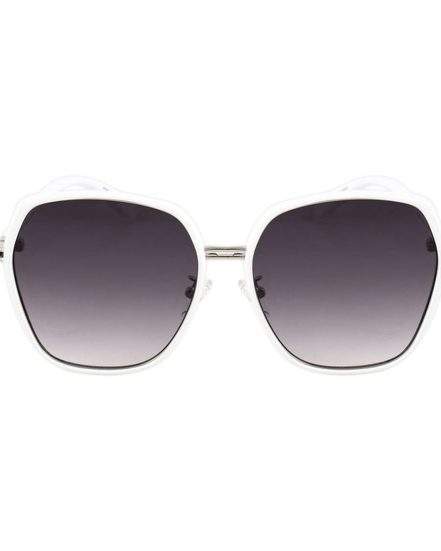 White Metal Sunglasses