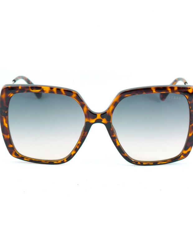 Brown Metal Sunglasses