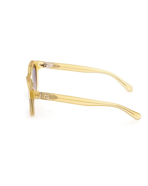 Yellow Plastic Sunglasses