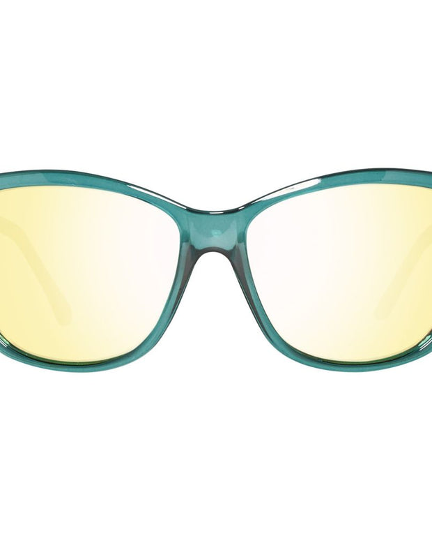 Green Plastic Sunglasses