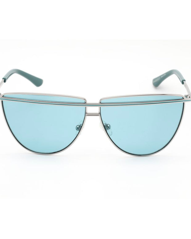 Gray Metal Sunglasses
